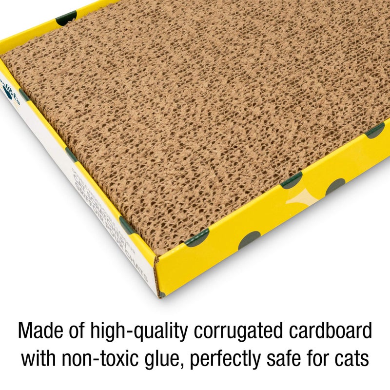 Our Pets Cosmic Cat Scratcher, North-American Grown Catnip Included, Reversible for Twice the Use, 18.13" x 10.13" x 1.25" - Image 4